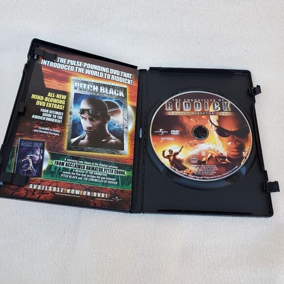 Pitch Black and Chronicles of Riddick DVD Bundle - Picture 8 of 10